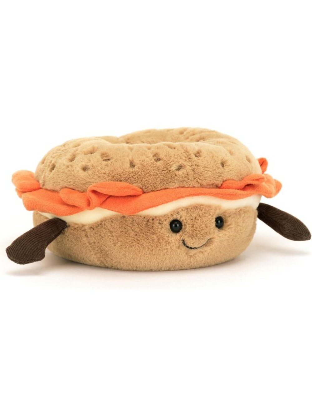 Adorable Bagel Plush Toy | Soft & Cuddly Stuffed Animal | Perfect Gift